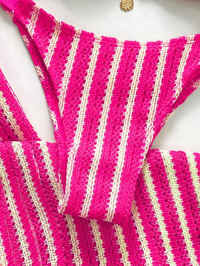 Conjunto Biquíni Tricô 3 Peças Mia
