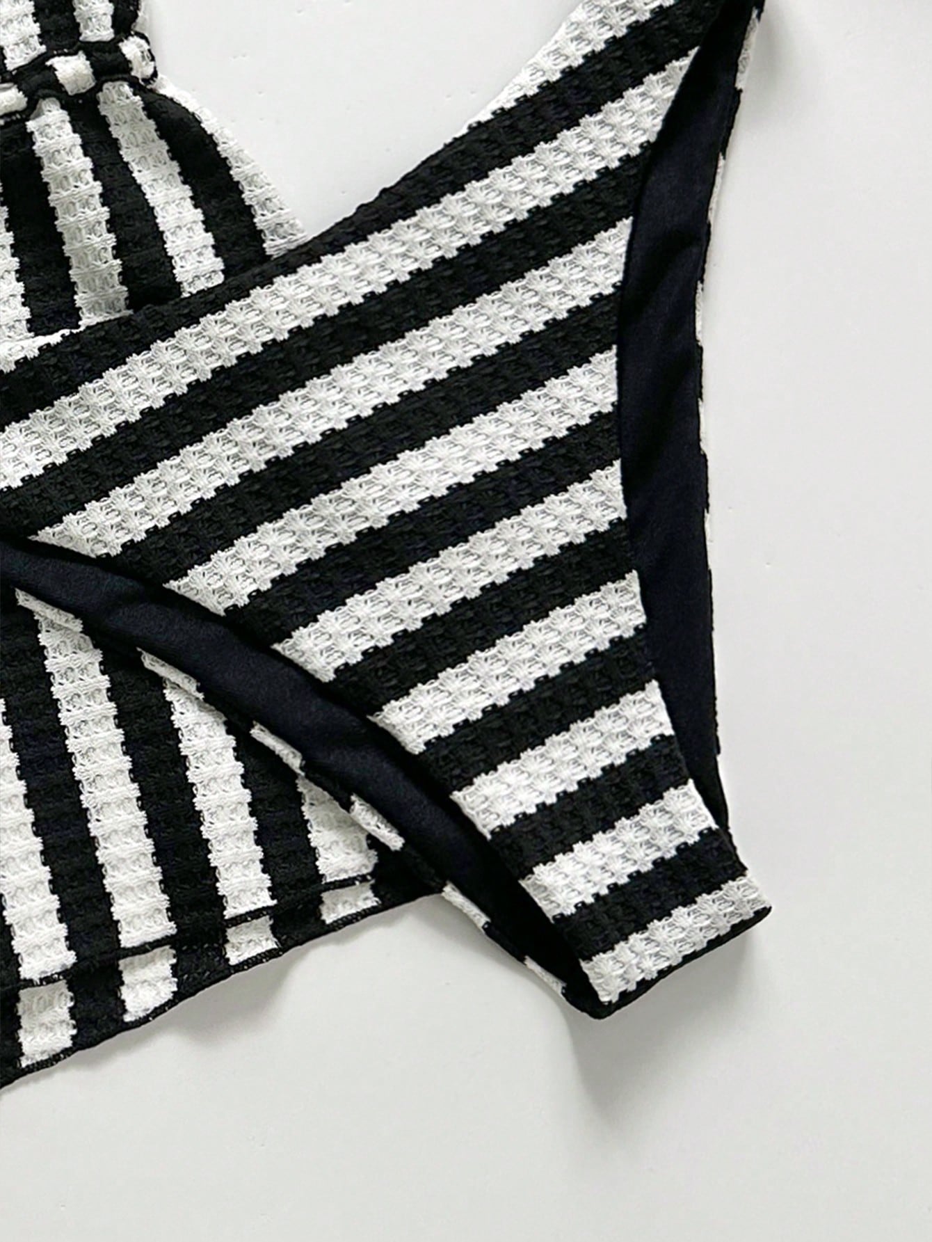Conjunto Biquíni 3 Peças Tricô Resort
