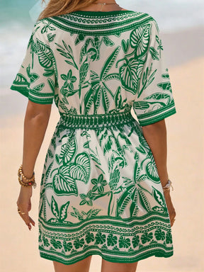 Saída de Praia Vestido Tropical Lívia