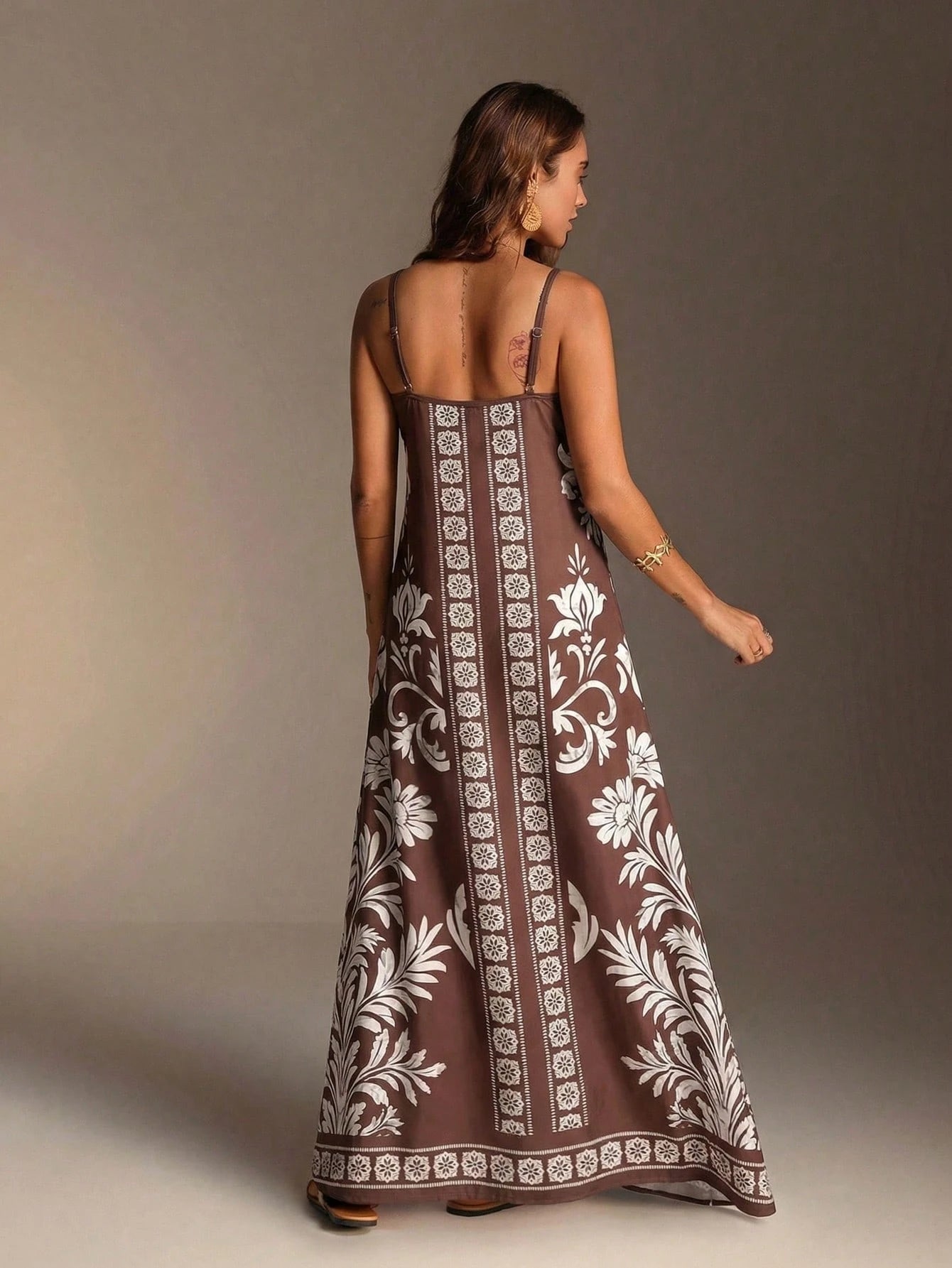 Vestido Longo Tropical Antonella