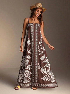 Vestido Longo Tropical Antonella