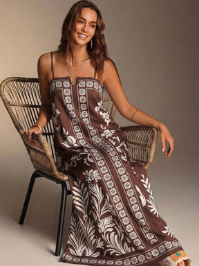 Vestido Longo Tropical Antonella