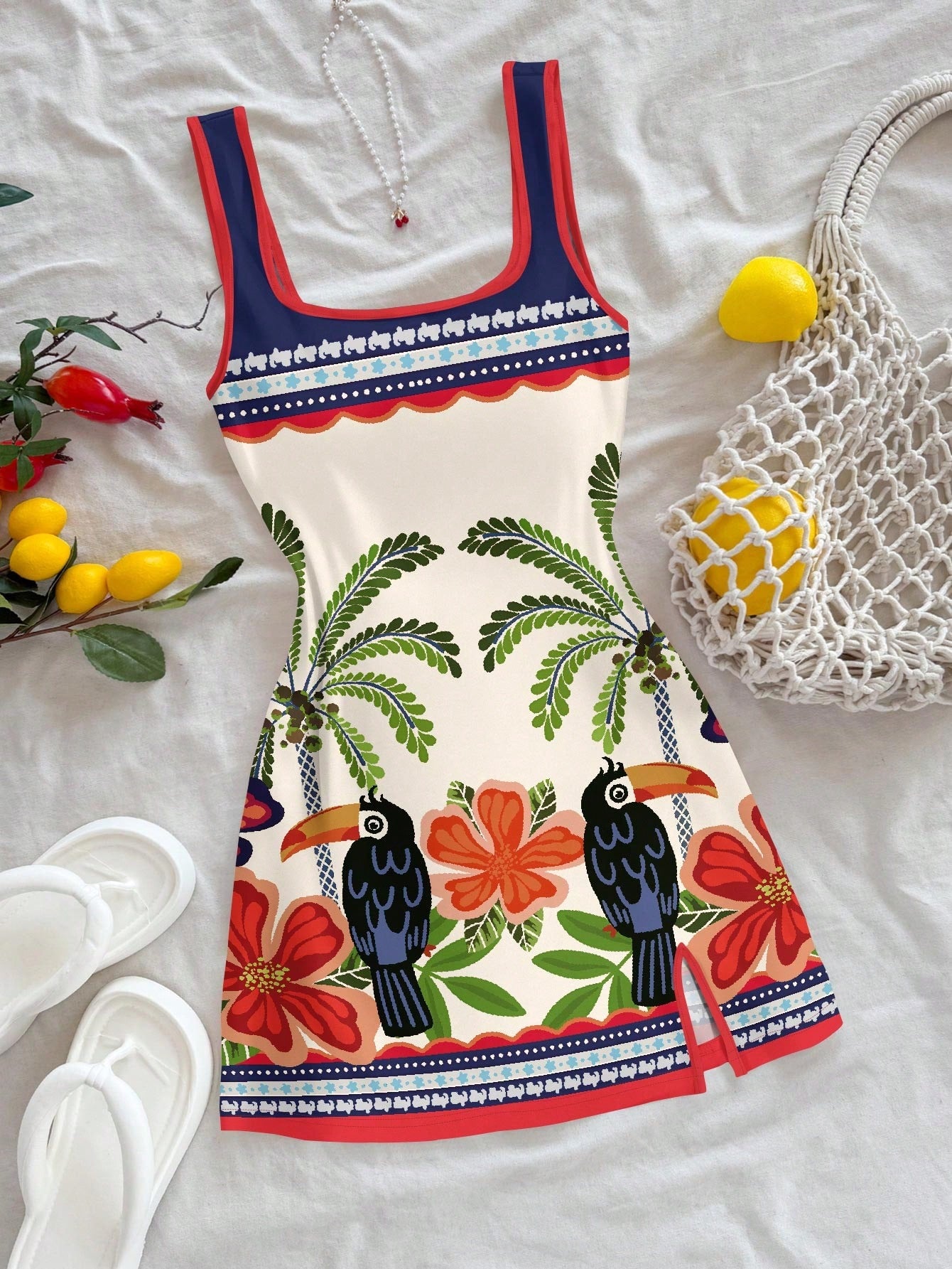Vestido Tropical Zoe