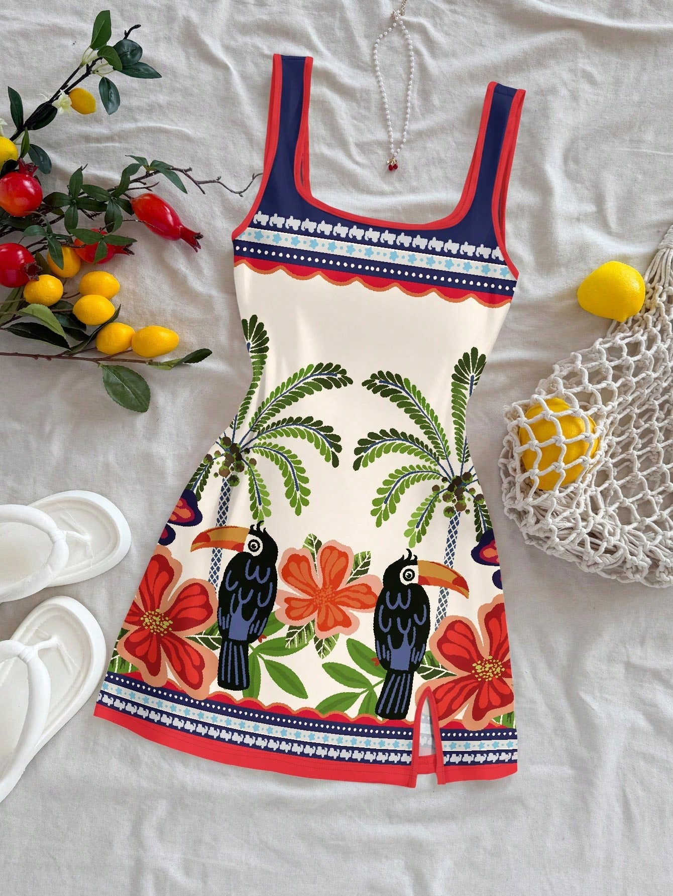 Vestido Tropical Zoe