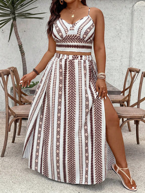 Conjunto Fenda Tropical  2 Peças Luna
