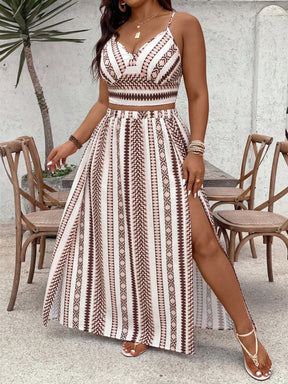 Conjunto Fenda Tropical  2 Peças Luna