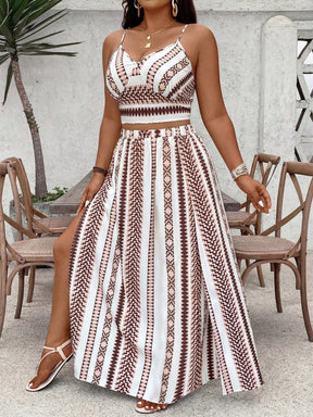 Conjunto Fenda Tropical  2 Peças Luna