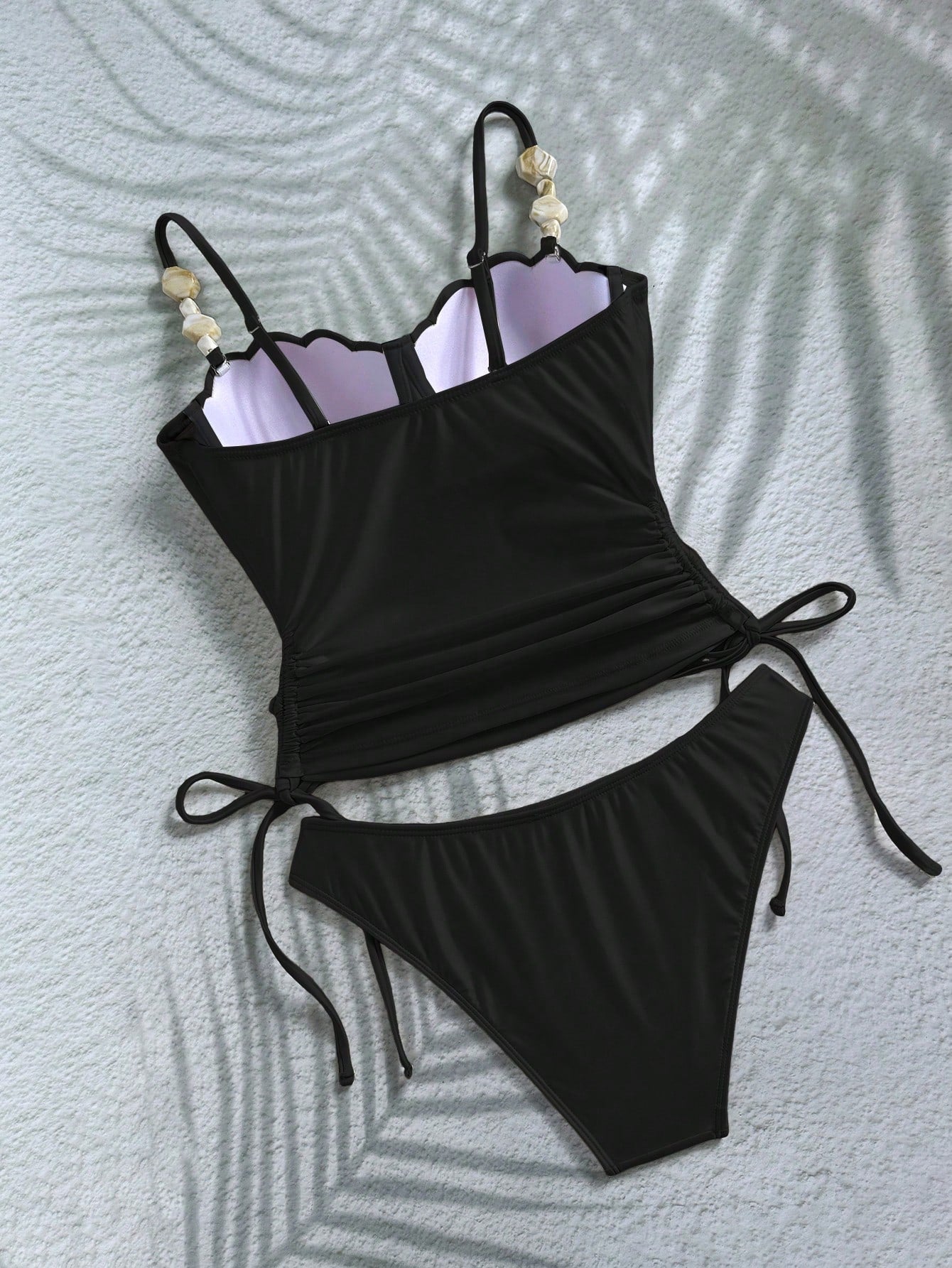 Tankini Drapeado Pérola Vintage