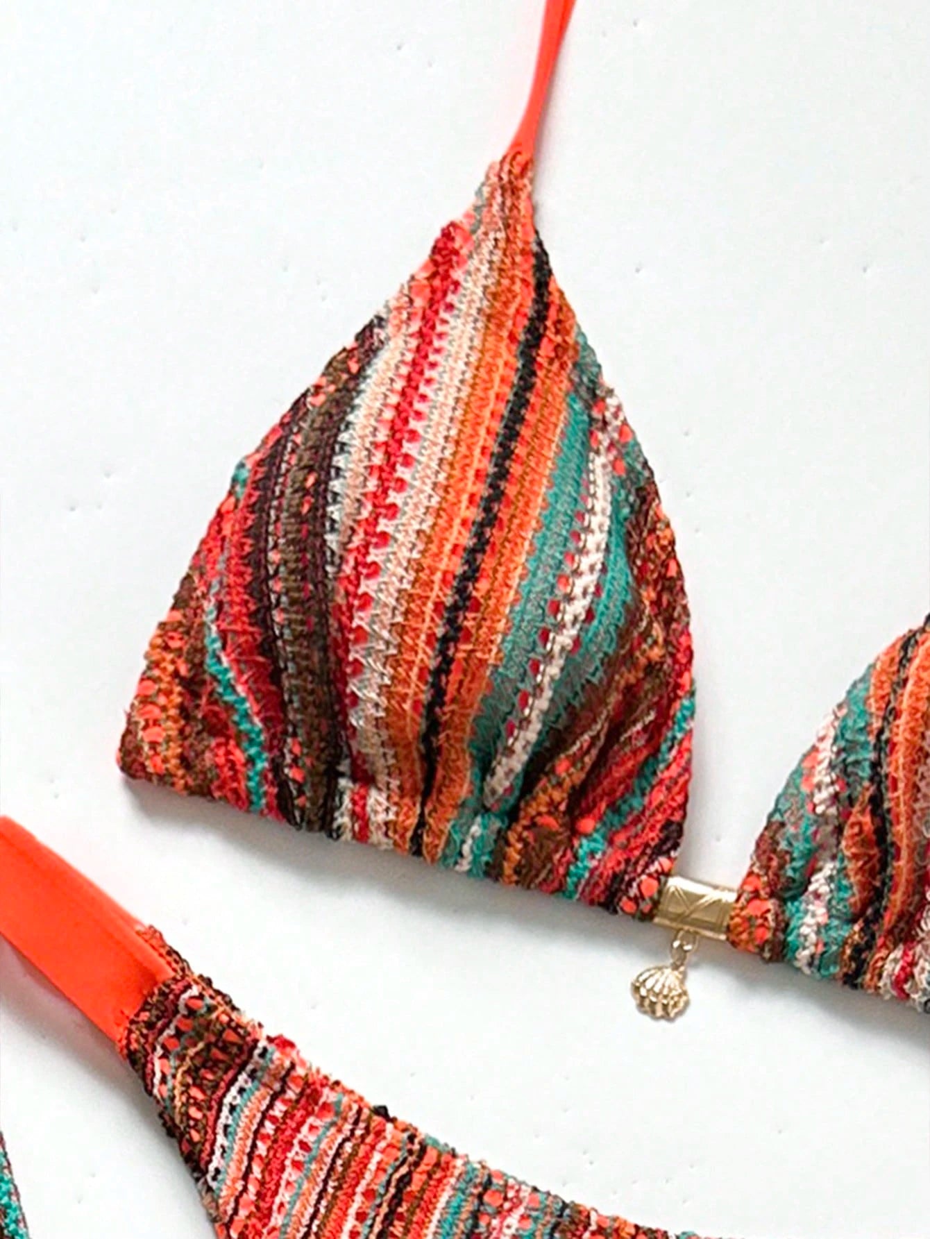 Conjunto Biquíni Tricô 3 Peças Mia