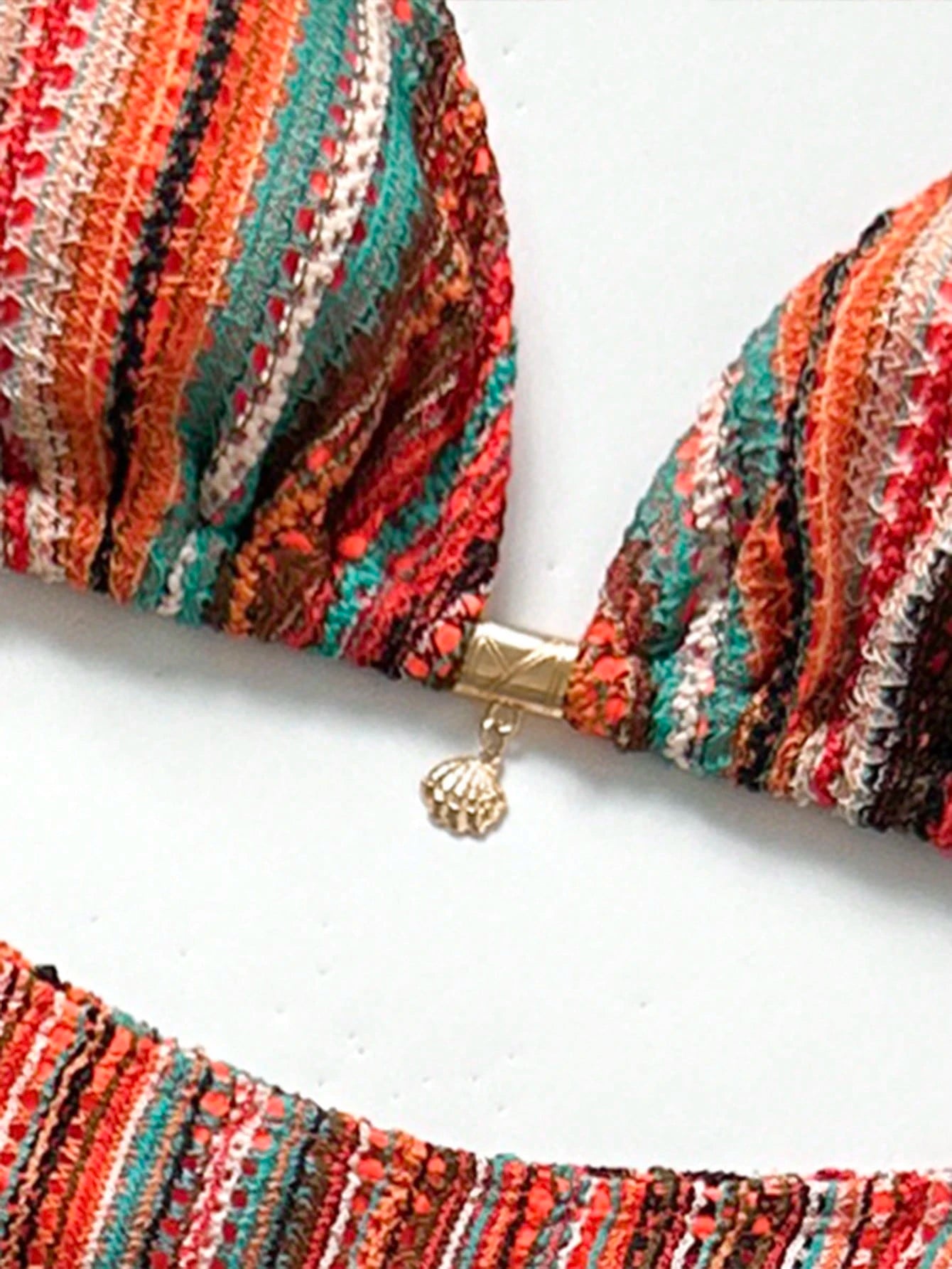 Conjunto Biquíni Tricô 3 Peças Mia