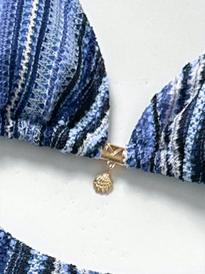 Conjunto Biquíni Tricô 3 Peças Mia