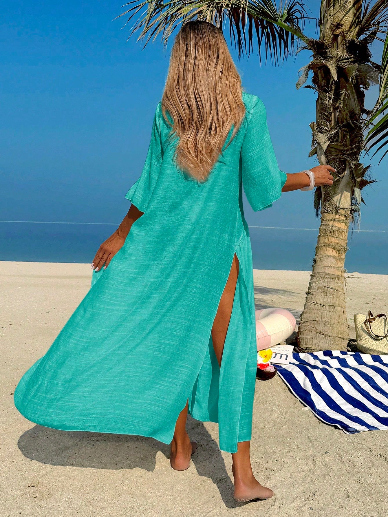 Saída de Praia Crochê Francesa