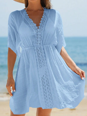 Saída Elegante Renda Verão