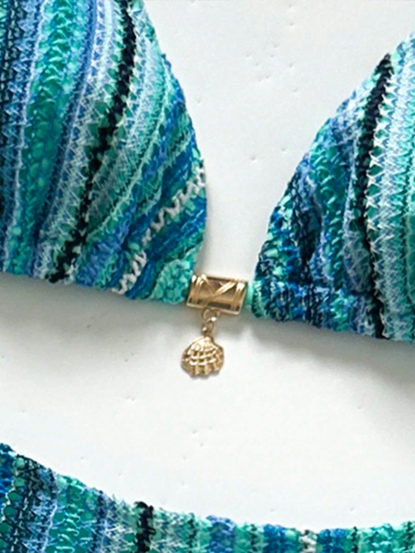 Conjunto Biquíni Tricô 3 Peças Mia