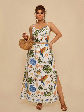 Conjunto Fenda Tropical  2 Peças Luna