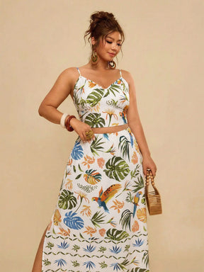 Conjunto Fenda Tropical  2 Peças Luna
