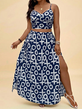 Conjunto Fenda Tropical  2 Peças Luna