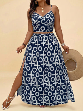 Conjunto Fenda Tropical  2 Peças Luna