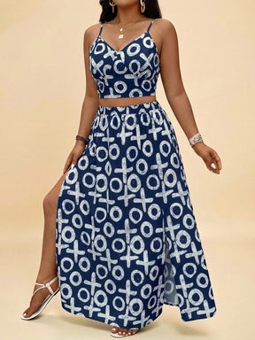Conjunto Fenda Tropical  2 Peças Luna