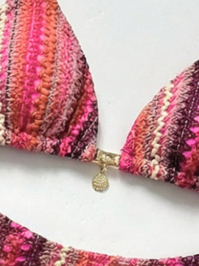 Conjunto Biquíni Tricô 3 Peças Mia
