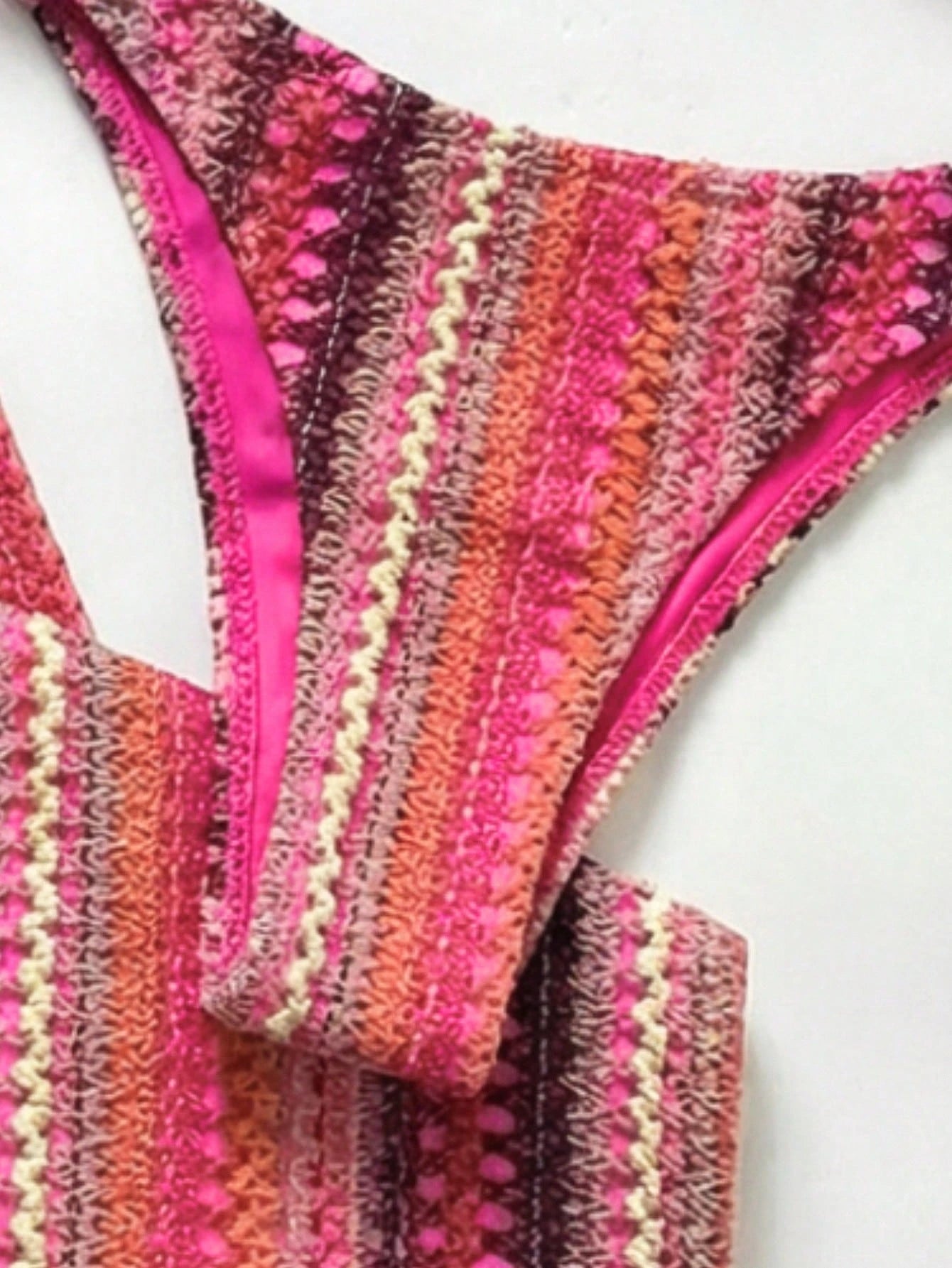 Conjunto Biquíni Tricô 3 Peças Mia
