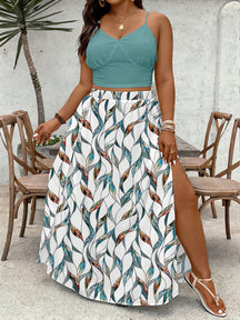 Conjunto Fenda Tropical  2 Peças Luna