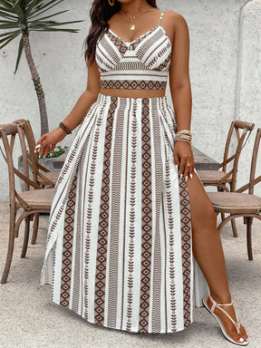Conjunto Fenda Tropical  2 Peças Luna