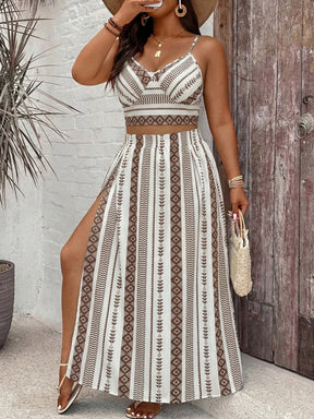 Conjunto Fenda Tropical  2 Peças Luna