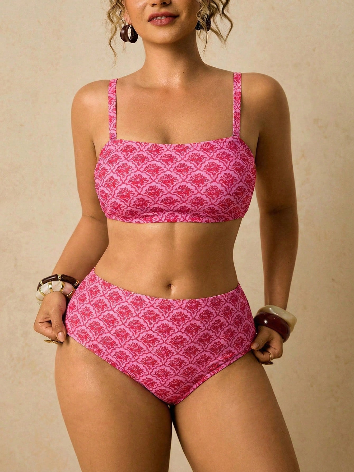 Biquíni Plus Size Tropical Maya 