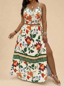 Conjunto Fenda Tropical  2 Peças Luna