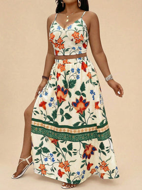Conjunto Fenda Tropical  2 Peças Luna