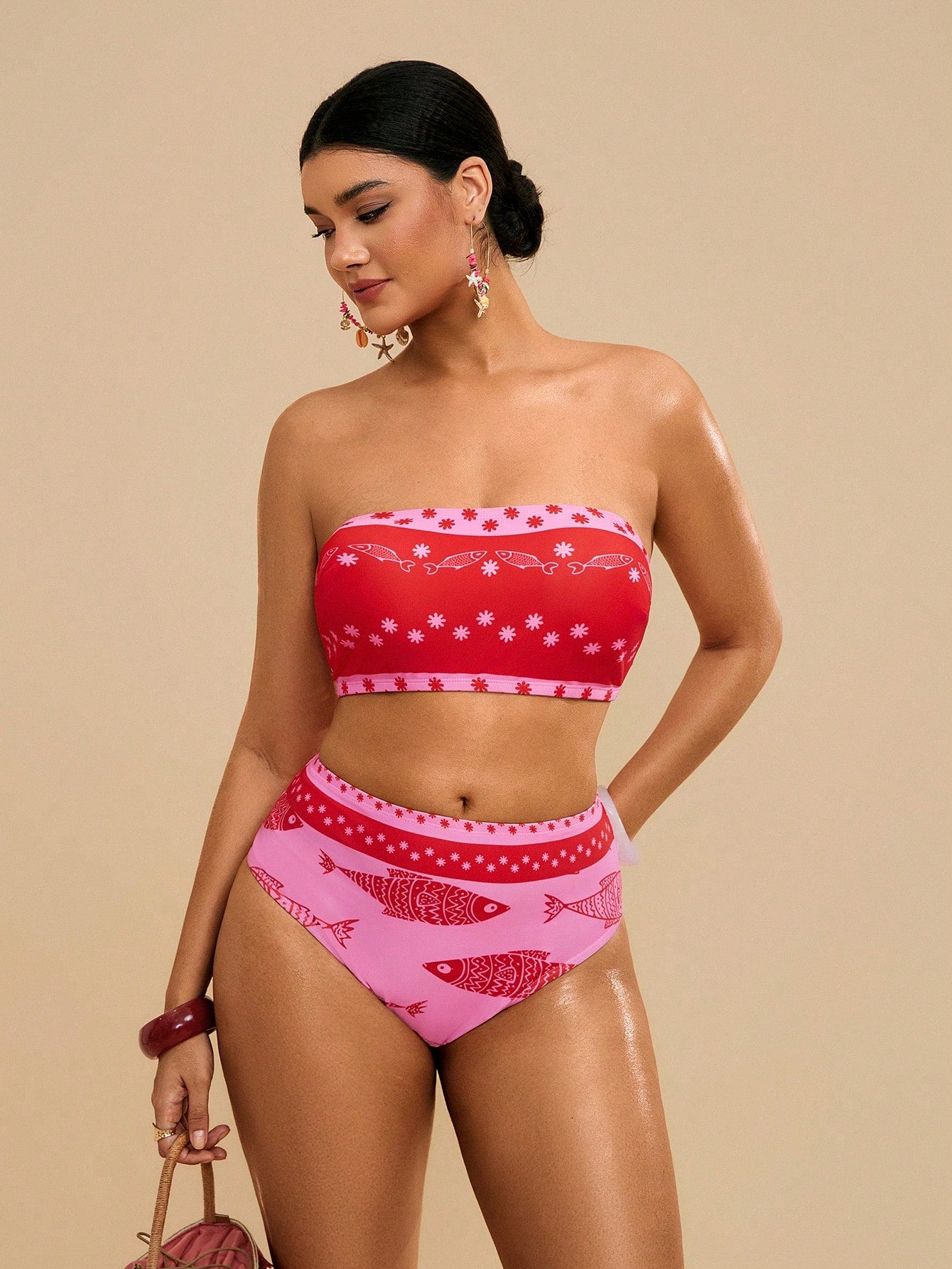 Biquíni Plus Size Tropical Maya 