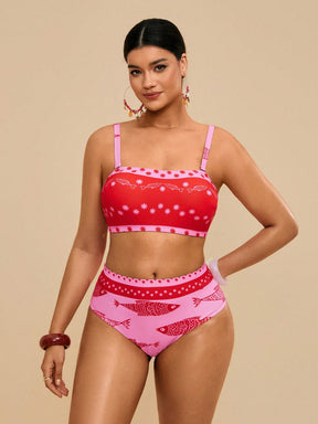 Biquíni Plus Size Tropical Maya 