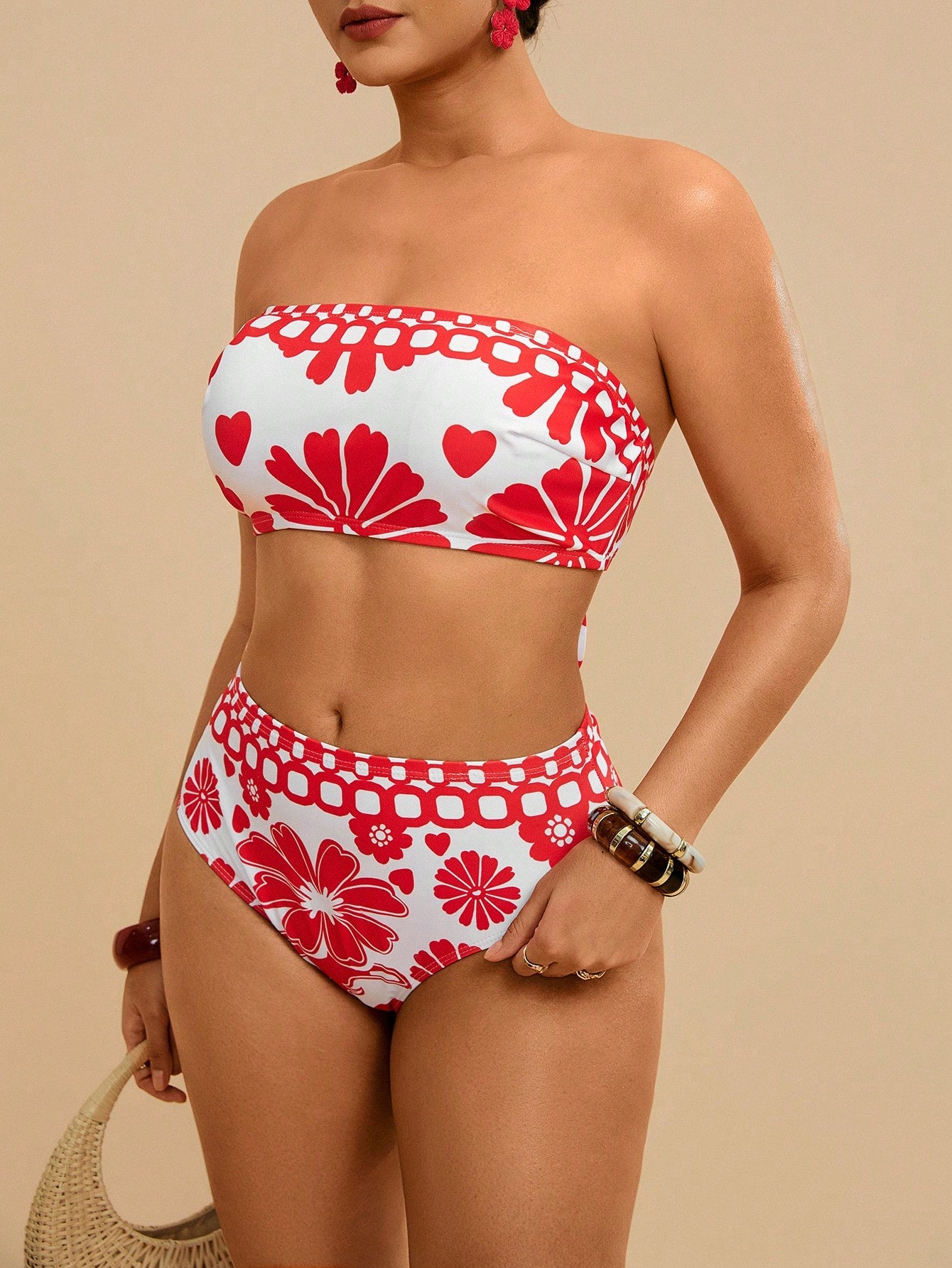 Biquíni Plus Size Tropical Maya 