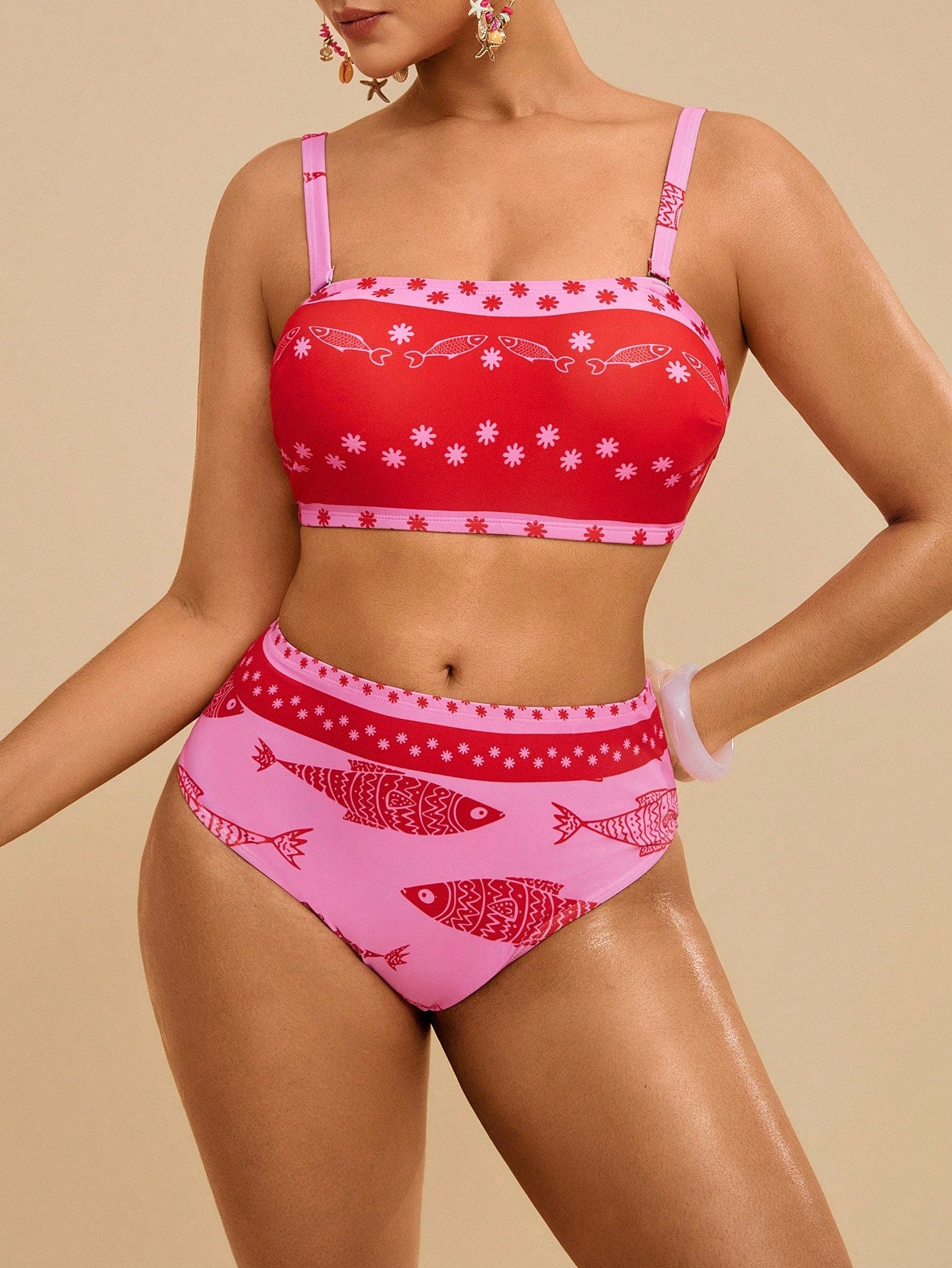 Biquíni Plus Size Tropical Maya 