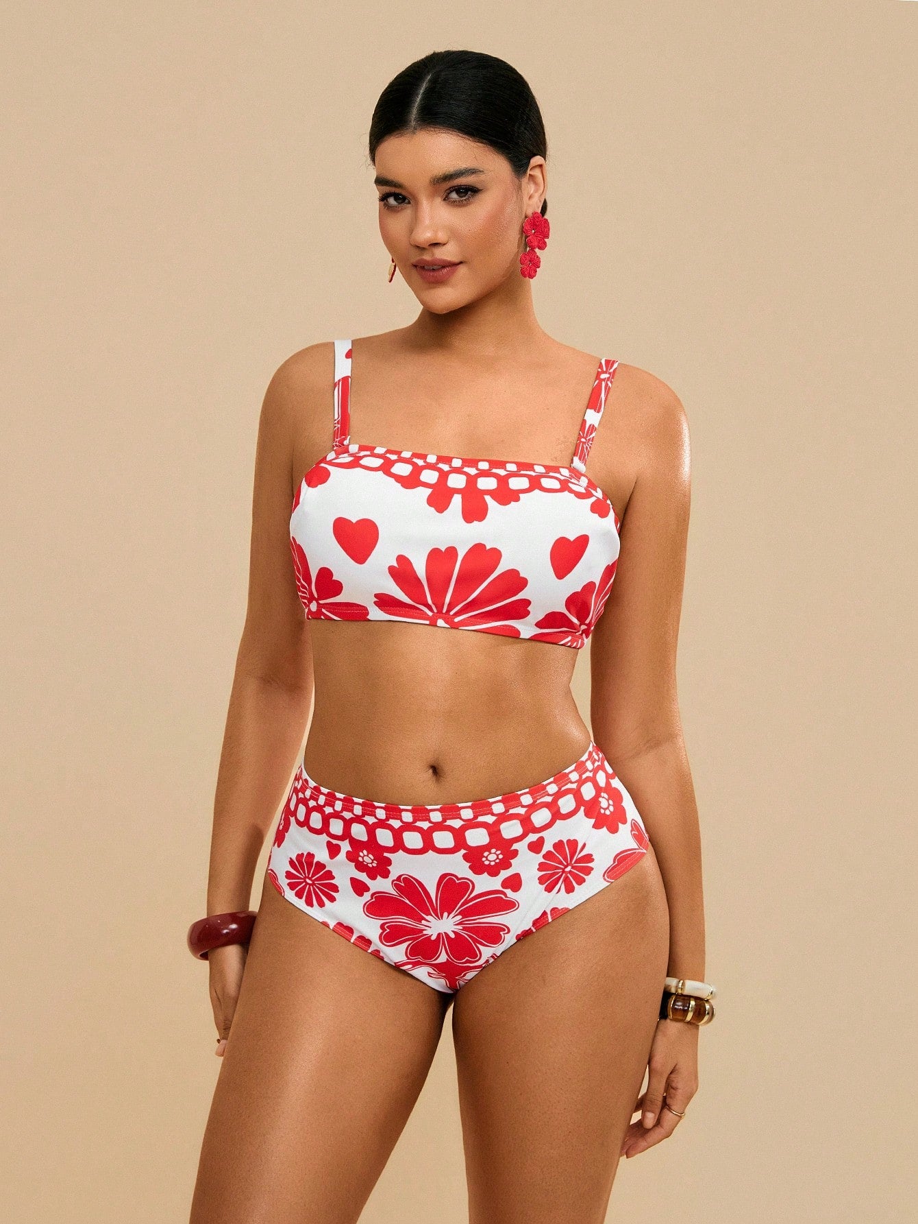 Biquíni Plus Size Tropical Maya 