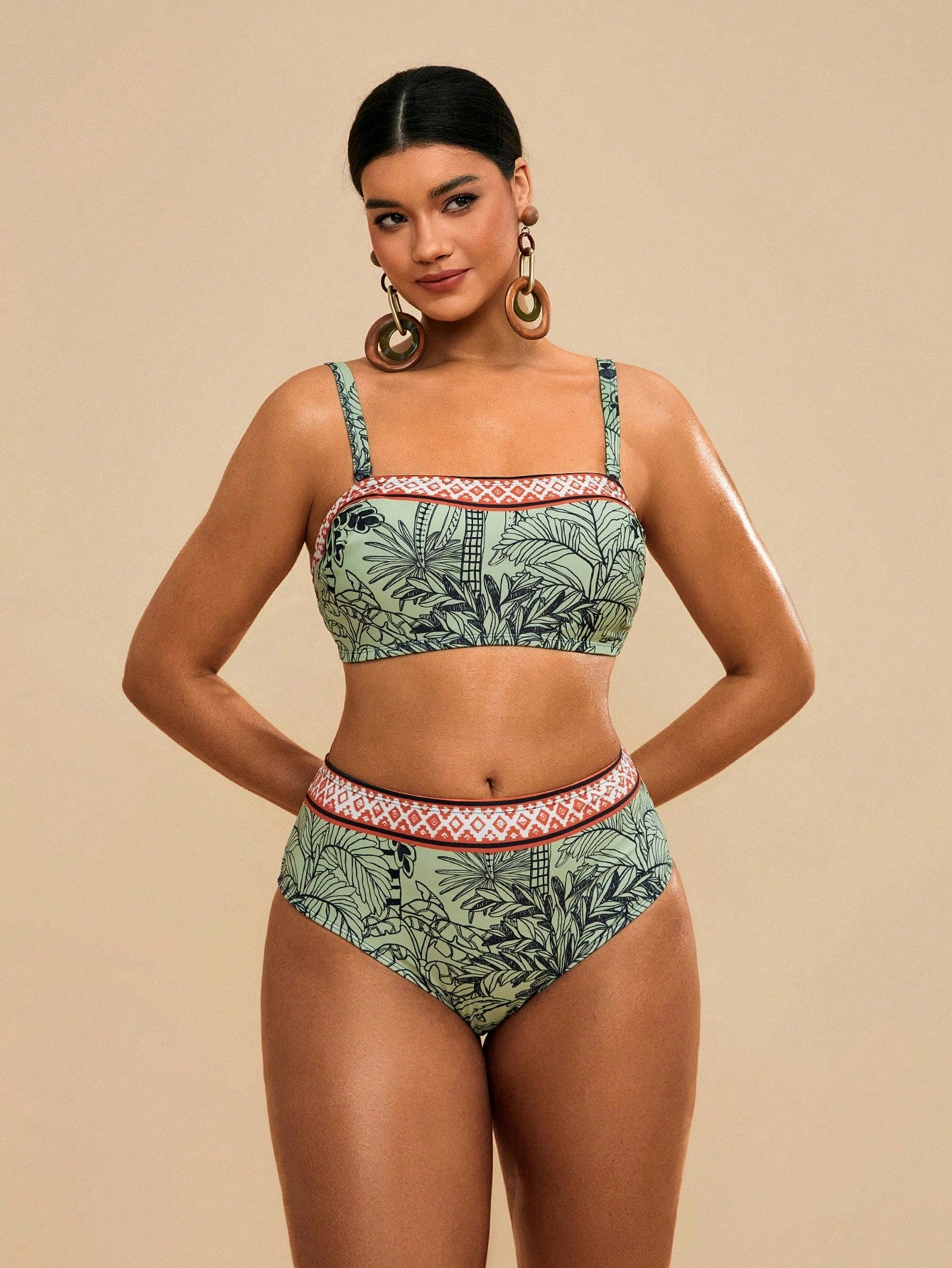 Biquíni Plus Size Tropical Maya 