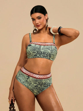 Biquíni Plus Size Tropical Maya 