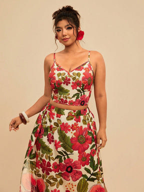 Conjunto Fenda Tropical  2 Peças Luna