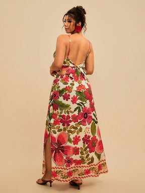 Conjunto Fenda Tropical  2 Peças Luna