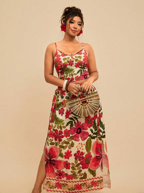 Conjunto Fenda Tropical  2 Peças Luna