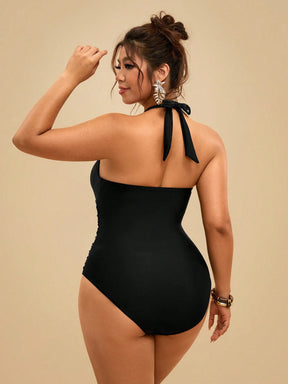 Maiô Plus Size Luxo Tropical Ísis