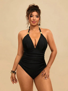 Maiô Plus Size Luxo Tropical Ísis