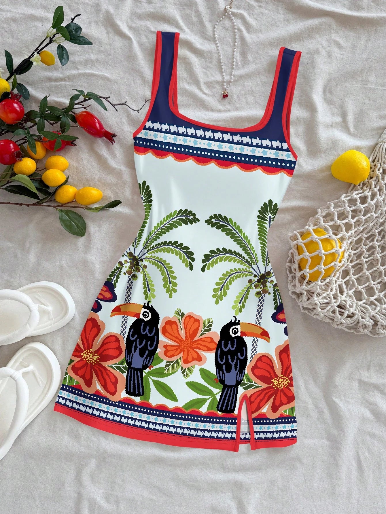 Vestido Tropical Zoe