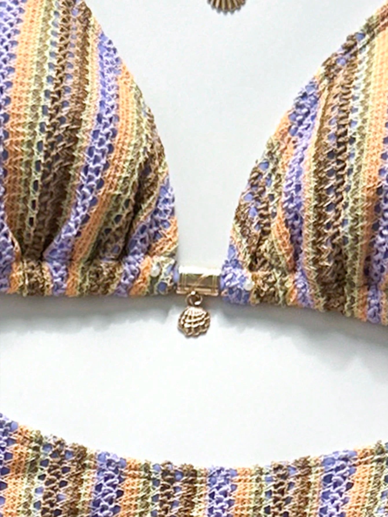Conjunto Biquíni Tricô 3 Peças Mia
