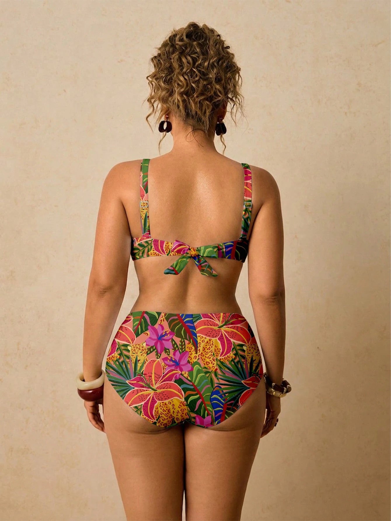 Biquíni Plus Size Tropical Maya 