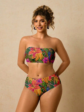 Biquíni Plus Size Tropical Maya 