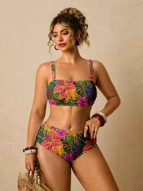 Biquíni Plus Size Tropical Maya 