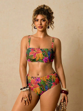 Biquíni Plus Size Tropical Maya 