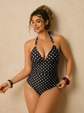 Maiô Plus Size Luxo Tropical Ísis